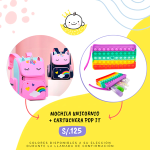 Mochila Unicornio 🦄