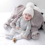 ALMOHADA ELEFANTE BEBE PELUCHE