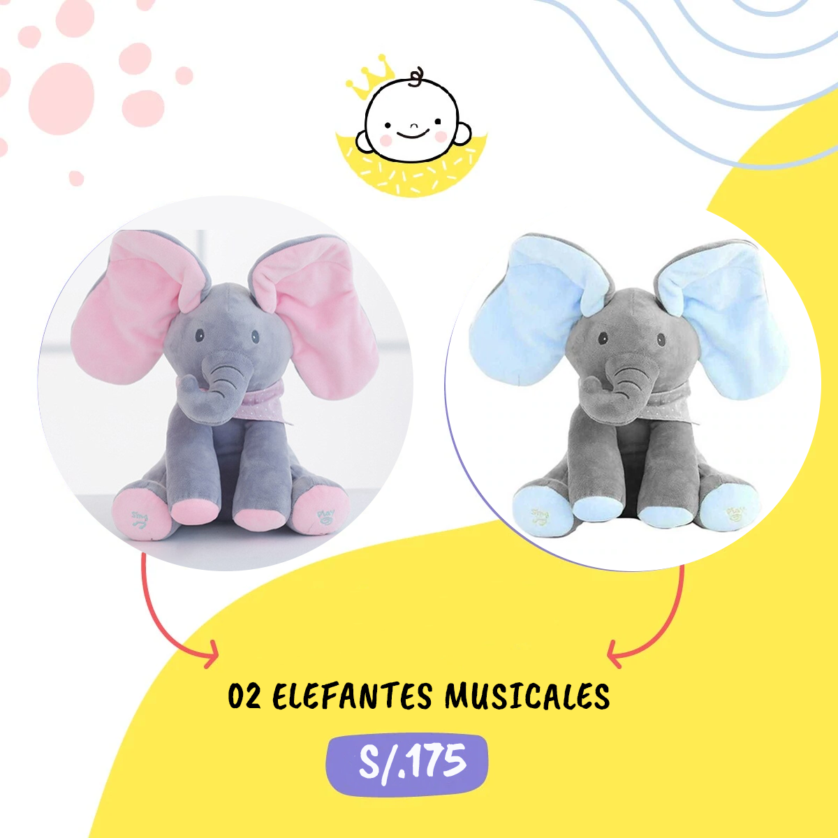 Elefante Interactivo Musical ✨