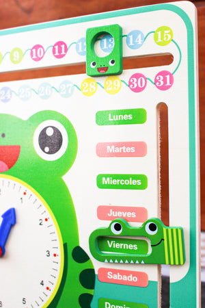 Calendario Ranita Multifuncional 🐸