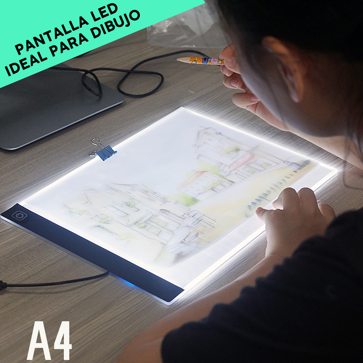 TABLETA LED PARA DIBUJAR 🖍