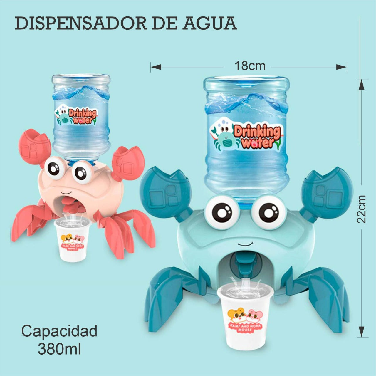 Dispensador de agua mini ✨